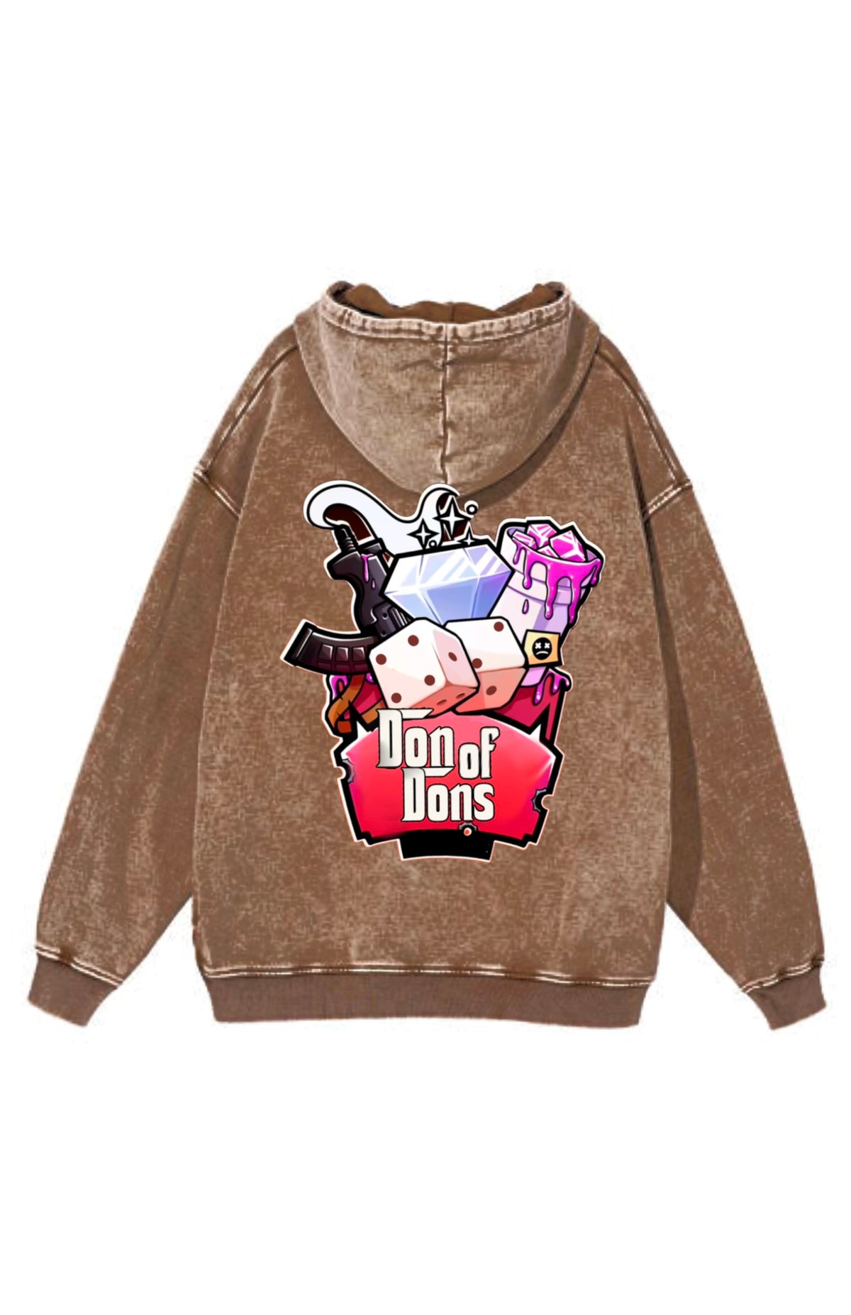 Juice Junkies Hoodie Cocoa