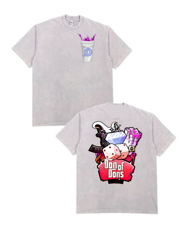 Juice Junkies Tee Ice Grey