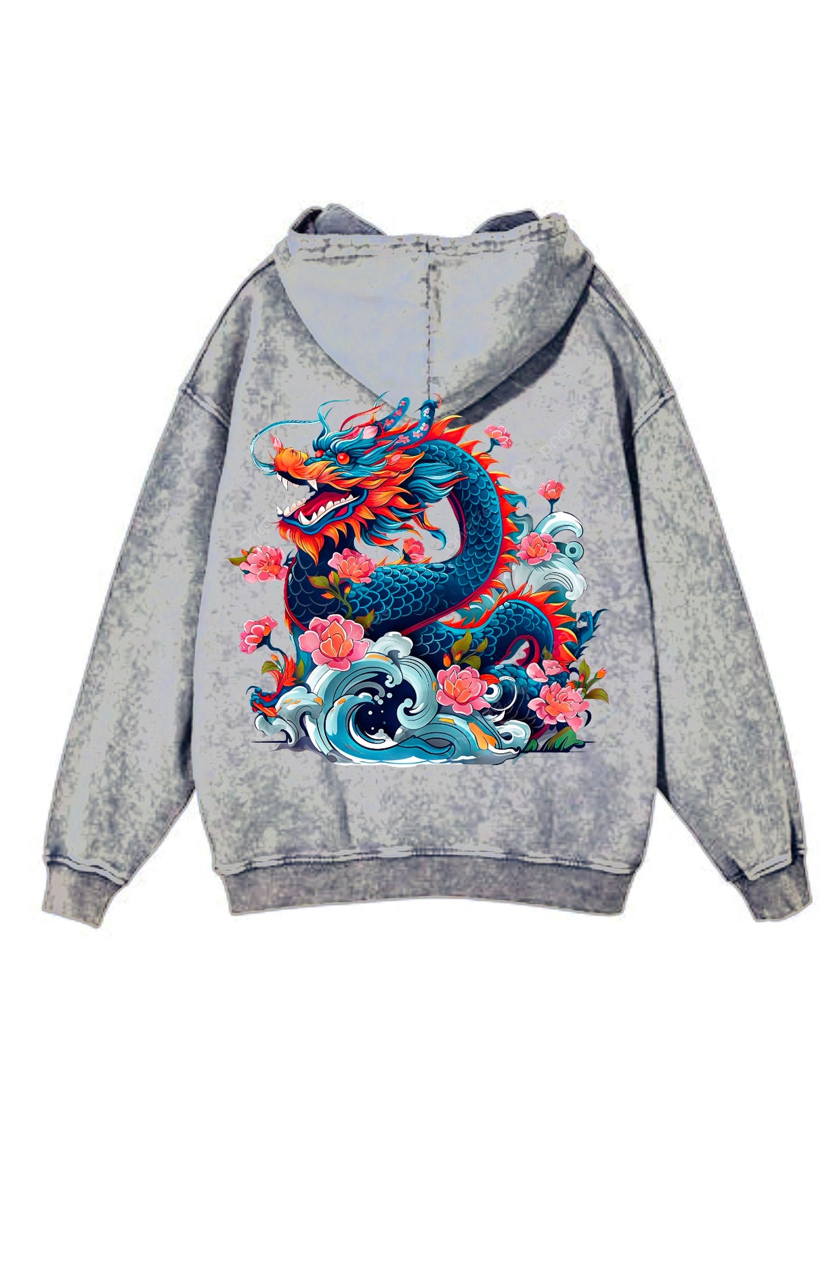 Year Of The Dragon Hoodie Limestone